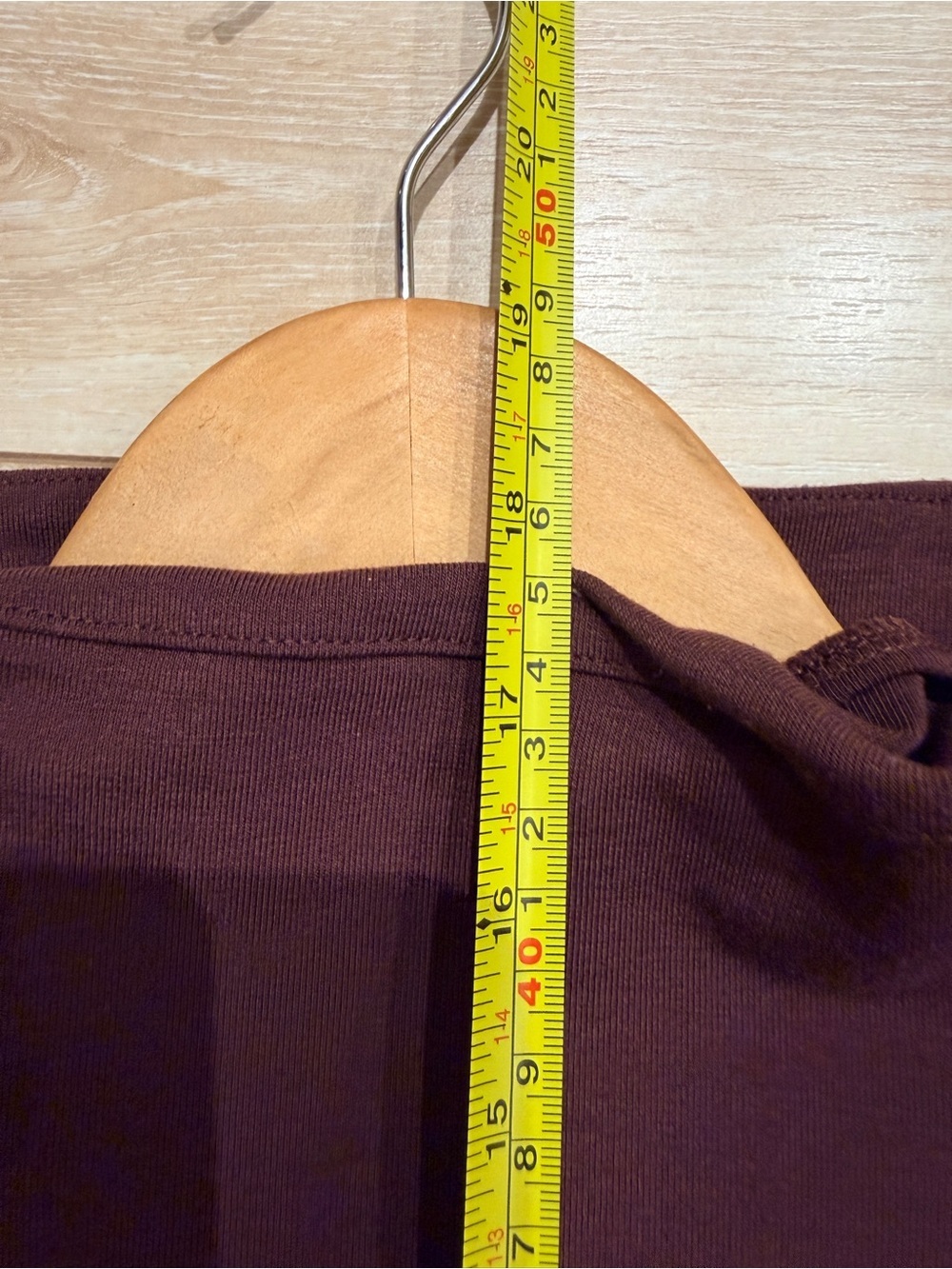 Lole Cropped Mock Neck Long-Sleeve Top in burgundy - Picture 11 of 13